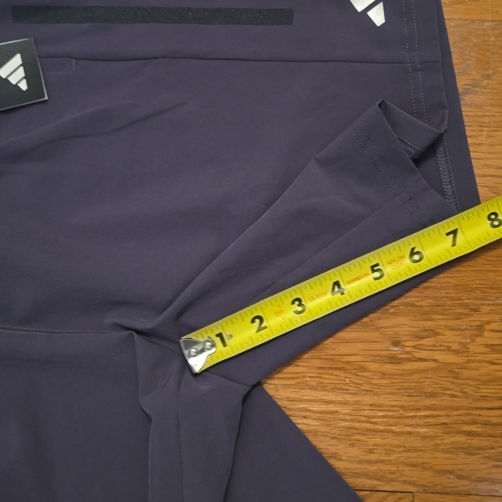ADIDAS BRAND SIGNATURE BOYS GRAY ATHLETIC SHORTS SIZE LARGE 14-16 - Picture 9 of 13